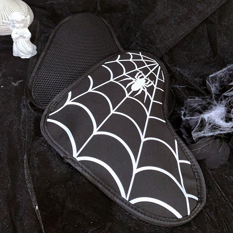 Lolita Spiderweb Heart Shaped Backpacks